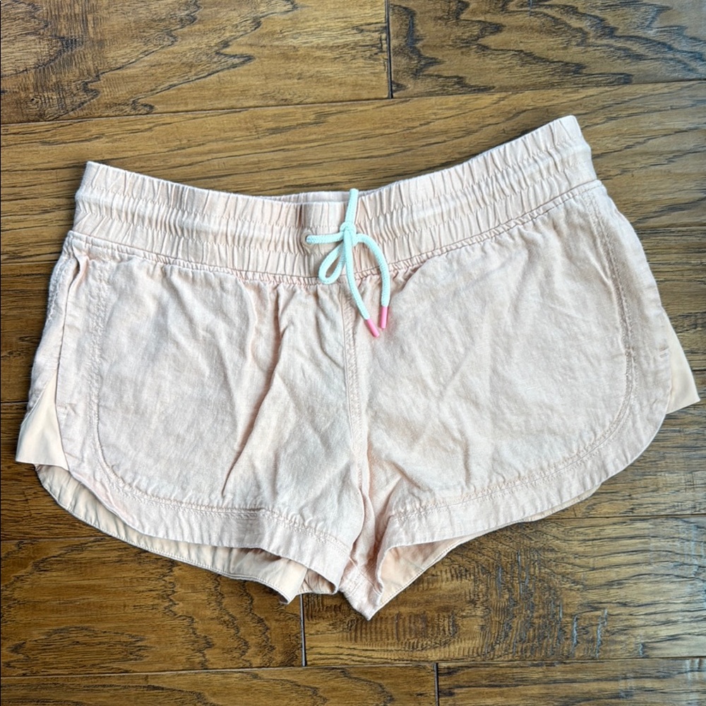 Athleta Cabo Linen Shorts